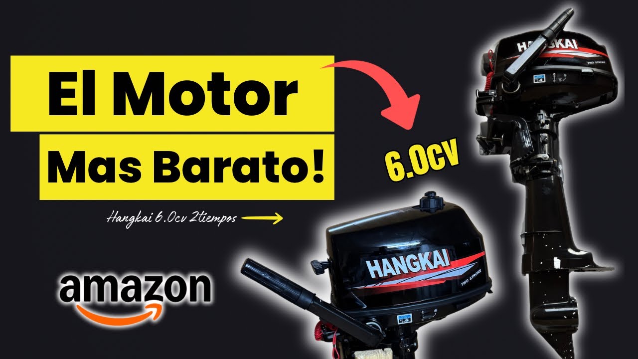🔥 ¿EL MOTOR FUERABORDA MÁS BARATO DE AMAZON FUNCIONA? 🔥