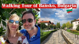Bansko 🇧🇬 Summer🌞Walking Tour Favorite Spots as Digital Nomads [Bulgaria] 4k