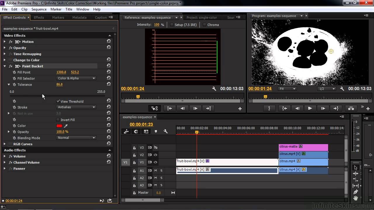 05. Secondary Color Correction Techniques In Premiere Pro0505