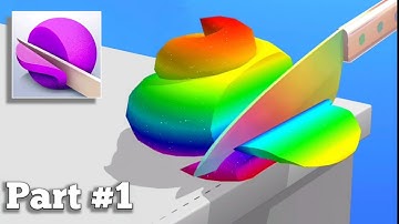 ASMR Slicing | Satisfying Gameplay mobile (Android, IOS) | Part #1