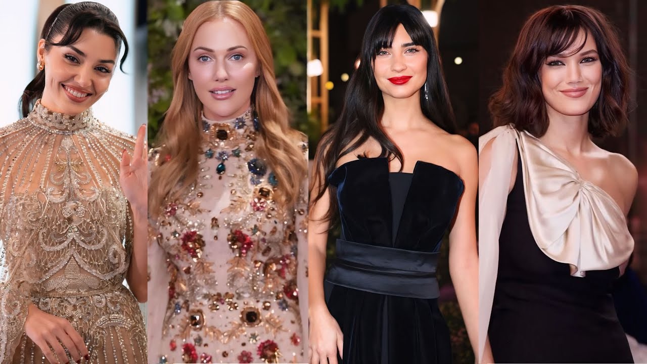 Турецкие актрисы произвели фурор на красной дорожке — Ханде Эрчел, Туба Бюйюкюстюн, Мерьем Узерли..