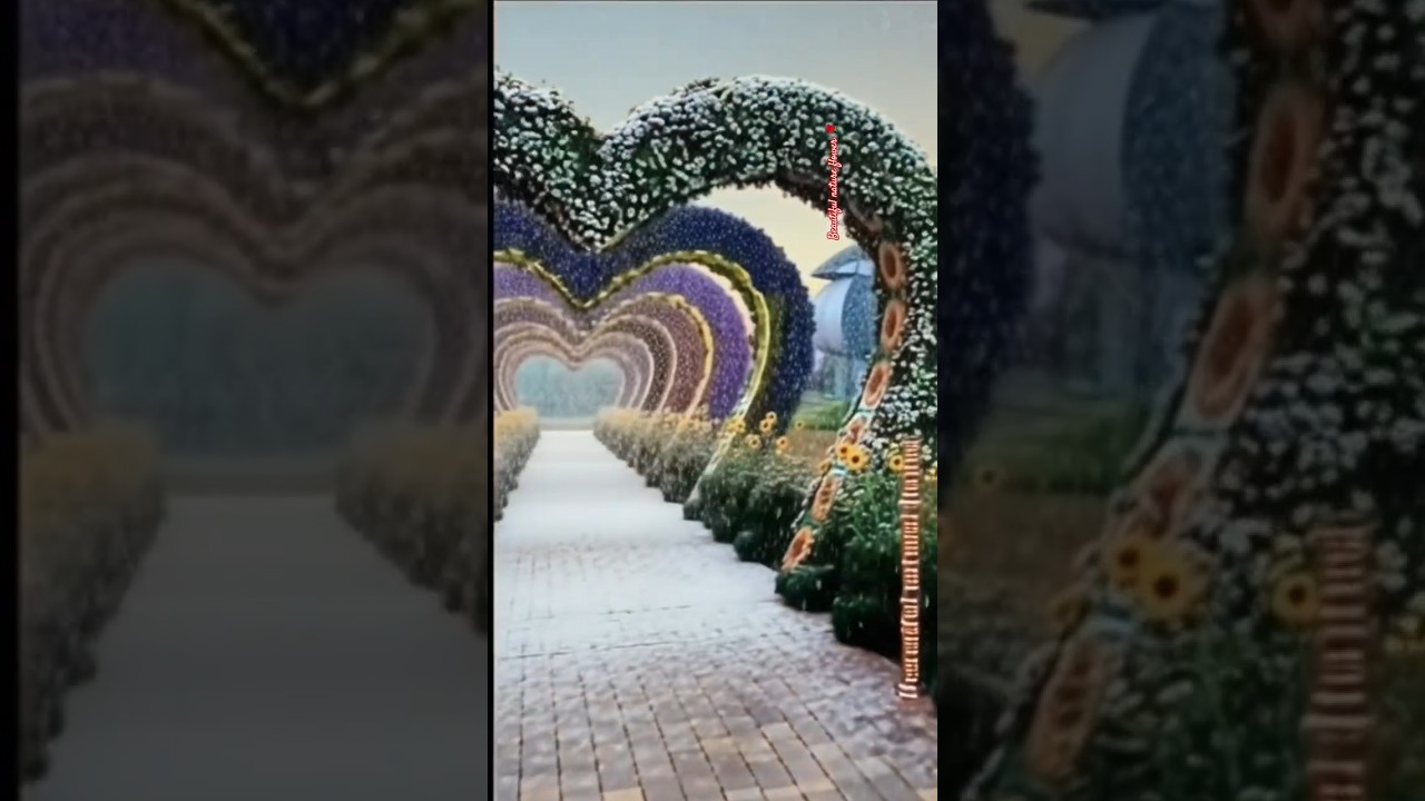 beautiful flower garden 