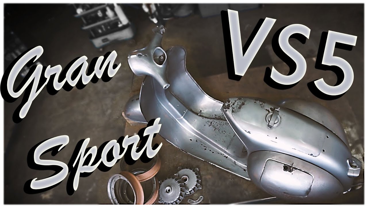 Vespa GS 150 -  PATINA Lackierung und Blecharbeiten | bodywork and patina paintjob Vespa carrozzeria