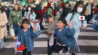 台灣孩子也遭遇了。在日本流行的撞肩的原因 "只鎖定女性、孩子"