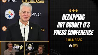 Recapping Art Rooney II’s Press Conference | SNR Drive (Jan.14) | Pittsburgh Steelers