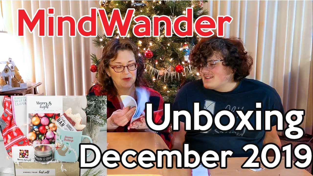 MindWander December 2019 Unboxing and Review Mental Health and Self-Care Subscription Box