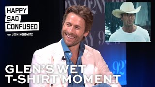 Glen Powell Was Surprised By His Twisters Wet T-Shirt Moment