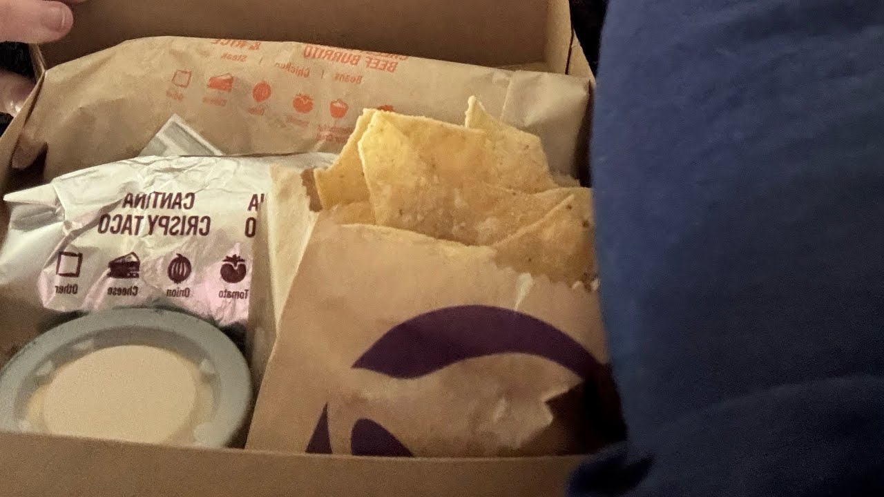 New Taco a bell Items MukBang!