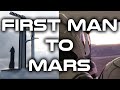 SpaceX Starship Earth to Mars Animation (First Man to Mars)
