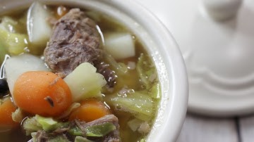 German Cabbage & Beef Soup - The Best German Comfort Food for Cold Days