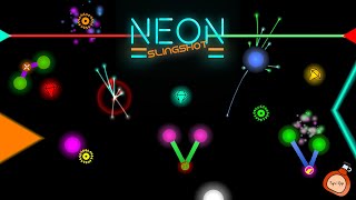 Neon Slingshot - Catapult and sling the neon balls screenshot 1