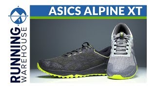 asics alpine xt trail running shoes review