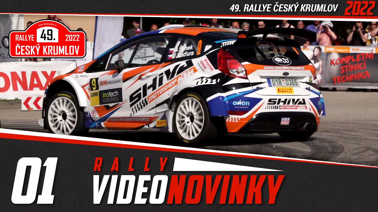 49. Rallye Český Krumlov 2022 - 🎥⁣ VIDEONOVINKY 01 - rozhovory před startem