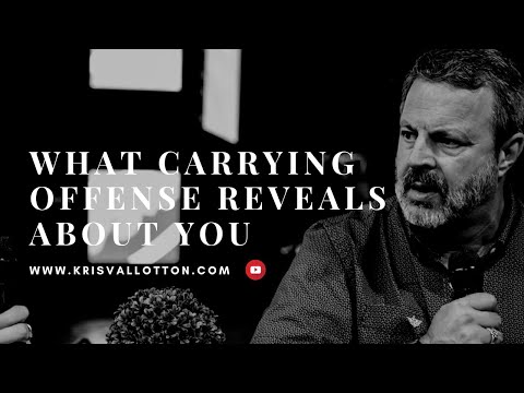 What Carrying Offense Reveals About You