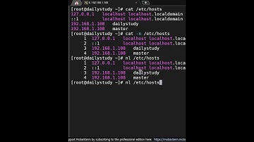 file with line number command | #dailystudylinux