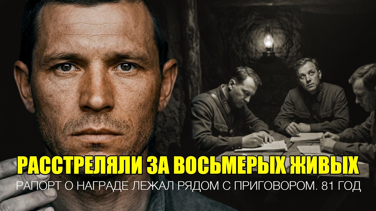 РАССТРЕЛЯЛИ ЗА ТО, что вывел восьмерых живыми. Представление о награде лежало рядом с приговором
