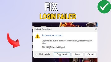 Fix Login Failed in ARC Raiders