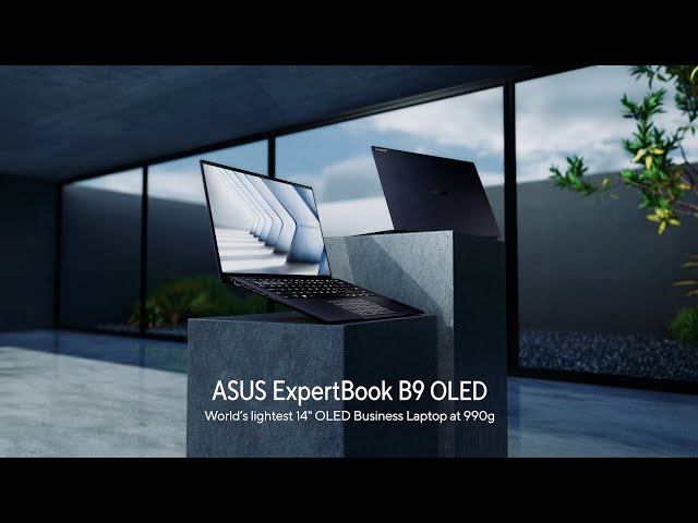 World's Lightest 14-inch OLED Business Laptop - ASUS ExpertBook B9 OLED