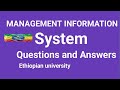 Management information system questions and answers chapter three