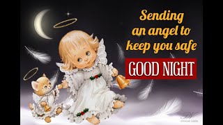 Angels Good Night Greetings - Good Night Whatsapp Status Video with Angels screenshot 3