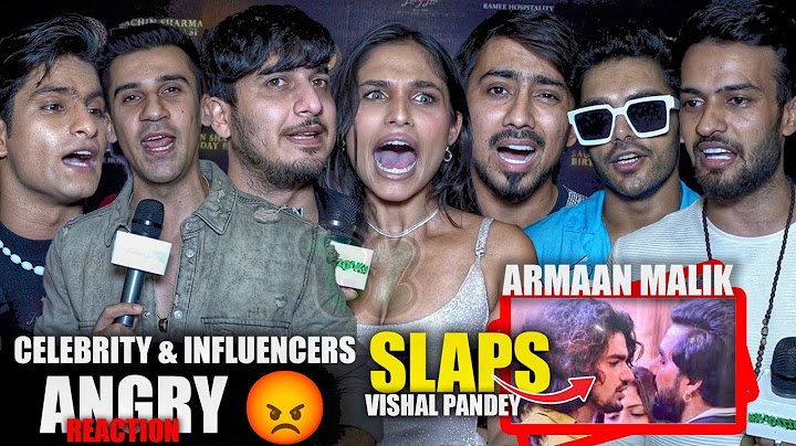 Armaan Malik SLAPS Vishal Pandey TV Celebrity & Influencer's STRONG REPLY | Bigg Boss OTT 3