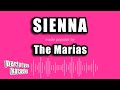 The Marías Sienna Karaoke Version