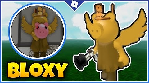 How to get "Bloxy" Badge + Bloxy Piggy Morph/Skin in Custom Piggy Characters | Roblox