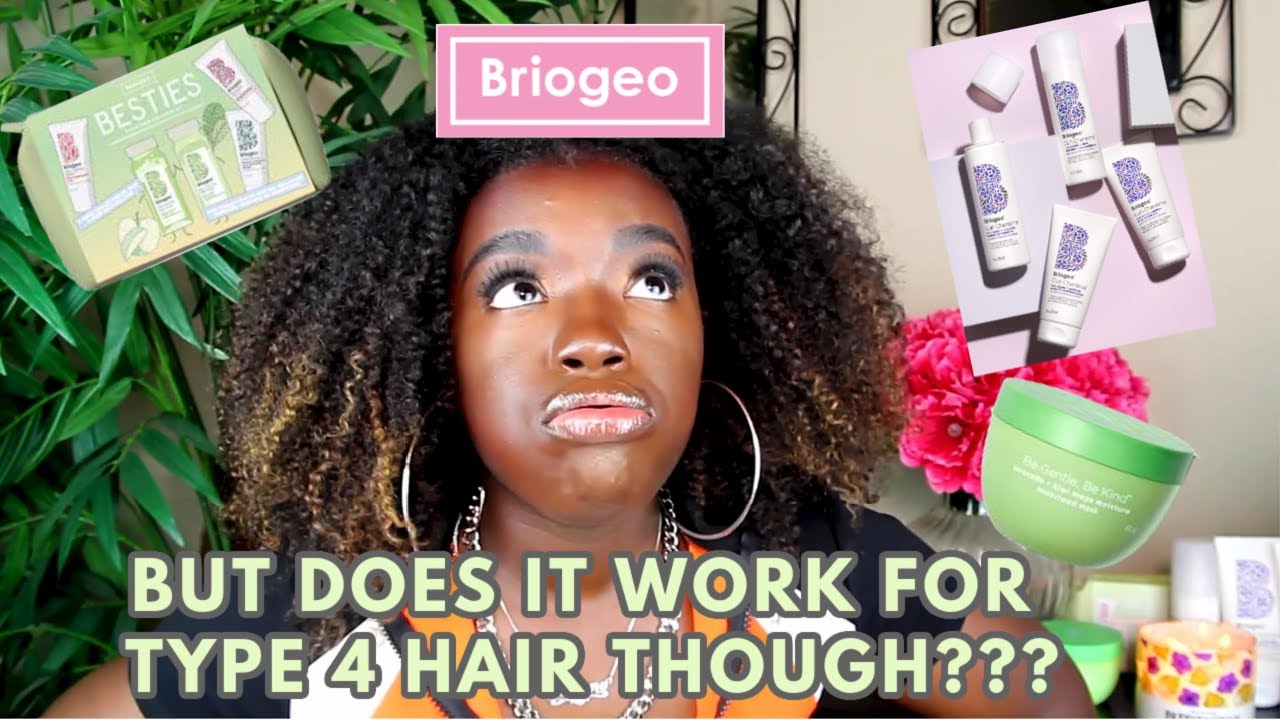 BRIOGEO BRAND REVIEW: Does it work for type 4 hair?? || Simone Nicole 2020