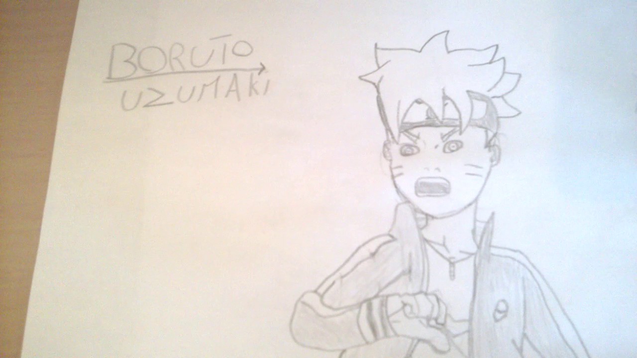 Mes 3 Meilleurs Dessins De Narutoboruto Youtube