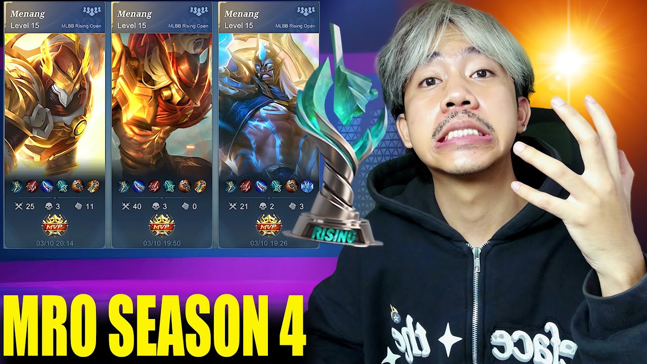 SPAM ALDOUS SAMBIL MENCARI SAVAGE DI MRO S4 BERSAMA SQUAD MASTAKA RANCUNG - Mobile legends