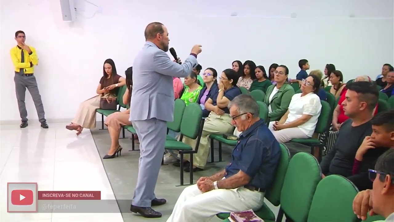 Pode o homem ensinar Deus? - 28/02/2026 - CAMPINA GRANDE-PB - Pr. César Augusto