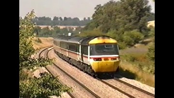 HSTs (Intercity 125s) in Action, 1989/1990s.