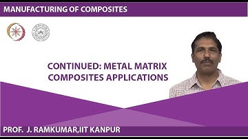 Continued: Metal Matrix Composites applications