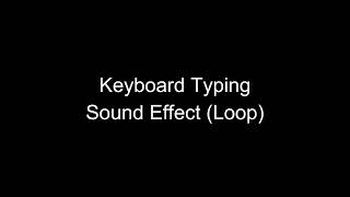 Keyboard Typing Sound Effect (Loop) Resimi