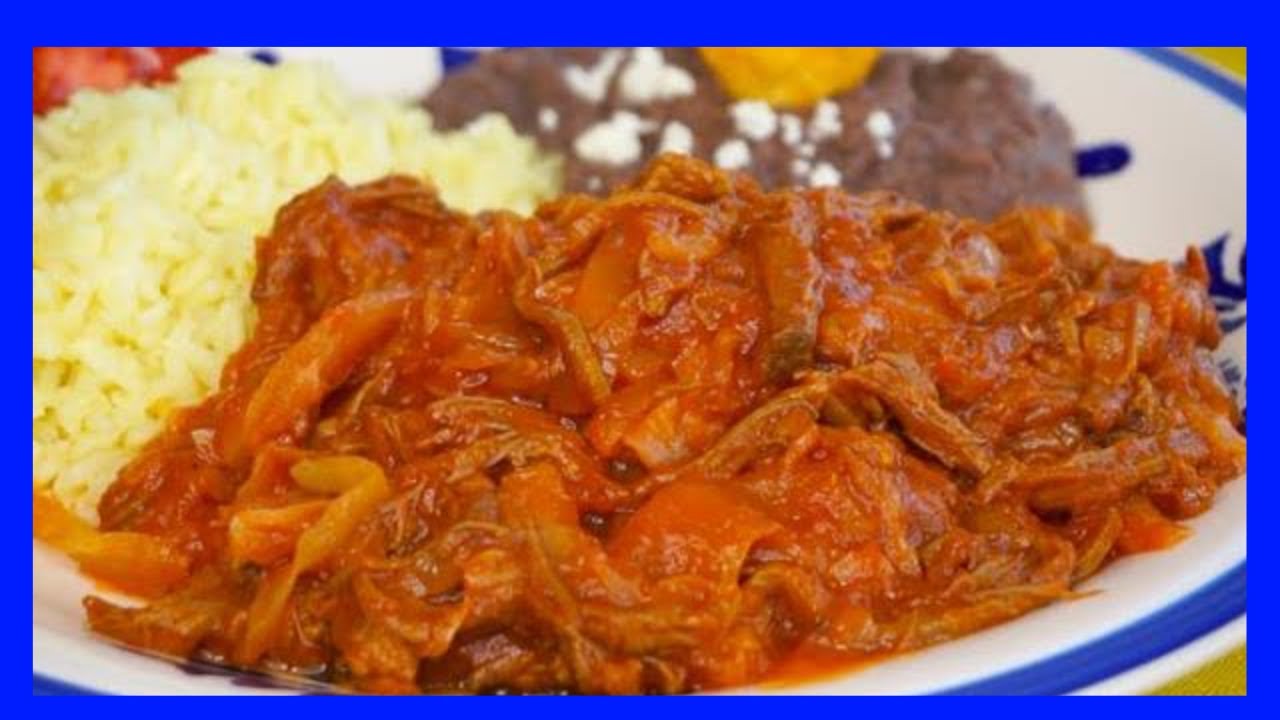 receta de CARNE DESHEBRADA de RES GUISADA ESTILO CARNE POLACA muy ...