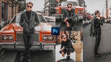 Warm Orange Color Grading Effect in Camera raw | Photoshop Tutorial