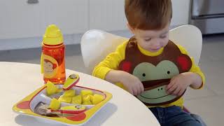 Skip Hop - Zoo Fold & Go Silicone Bib