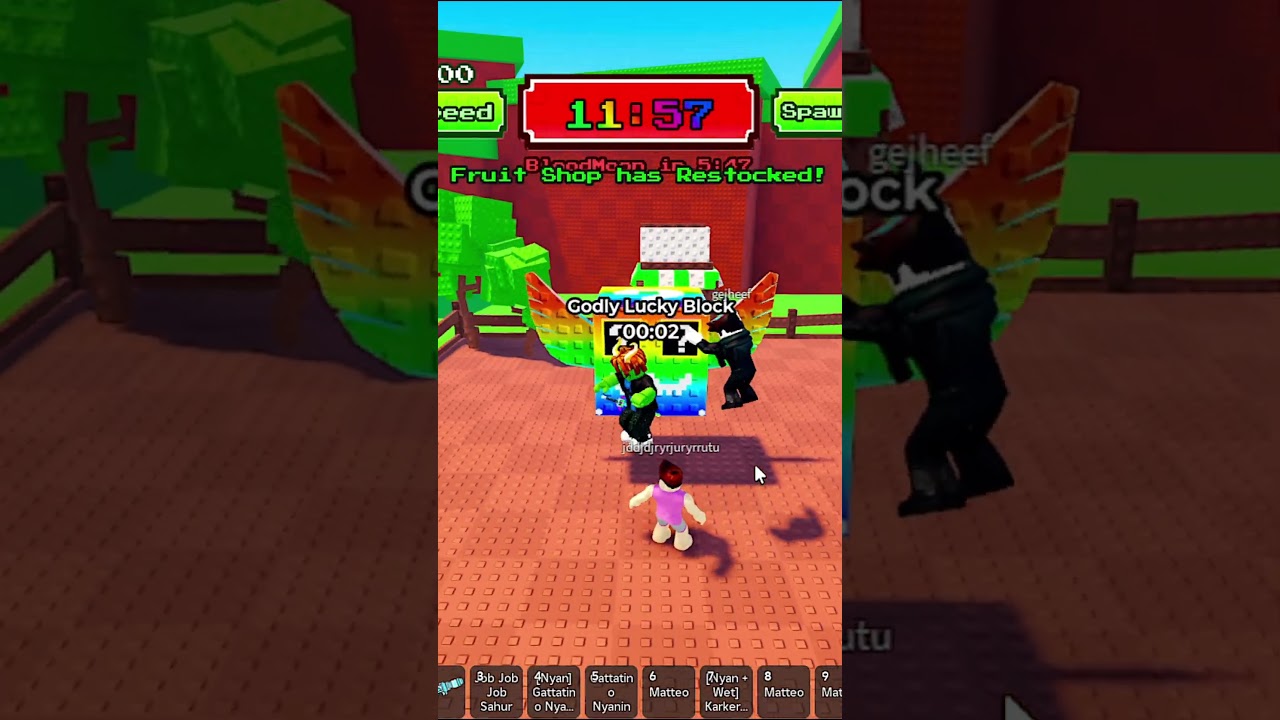 Open godly lucky box 😅 Shoot a Brainrot 