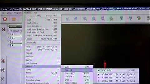 Custom USB Keyboard to control G0704 mill using Planet-CNC.com controller