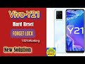 How to Vivo Y21 HardReset | Vivo Y21 pin, pattern Unlock | How to vivo y21 Factory Reset Android 11.