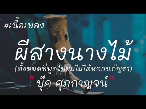ผีสางนางไม้ - บุ๊ค ศุภกาญจน์ (เนื้อเพลง)