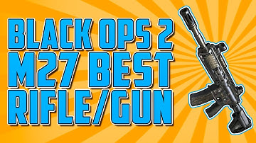 BEST Assault Rifle "M27" or "ACR" in Black Ops 2! (BO2 Multiplayer Tips)