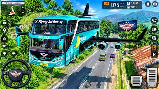 Flying Jet Bus Simulator  - Extreme Airplane Bus Driving 3D - Android Gameplay screenshot 5