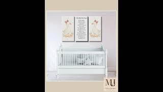 Goose Nursery Art Wall Decor Baby Room Wall Display Canvas Print Baby Gift For Nursery Wall Art B...