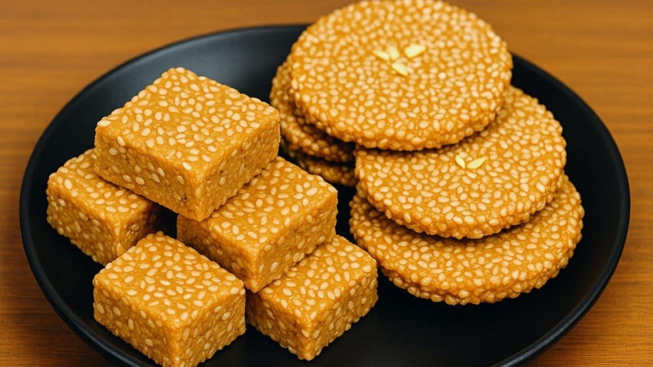 तिल की पापड़ी बनाने का यह तरीका जान लेंगे तो बाजार की पापड़ी खाना भूल जाएंगे। Til papdi recipe 