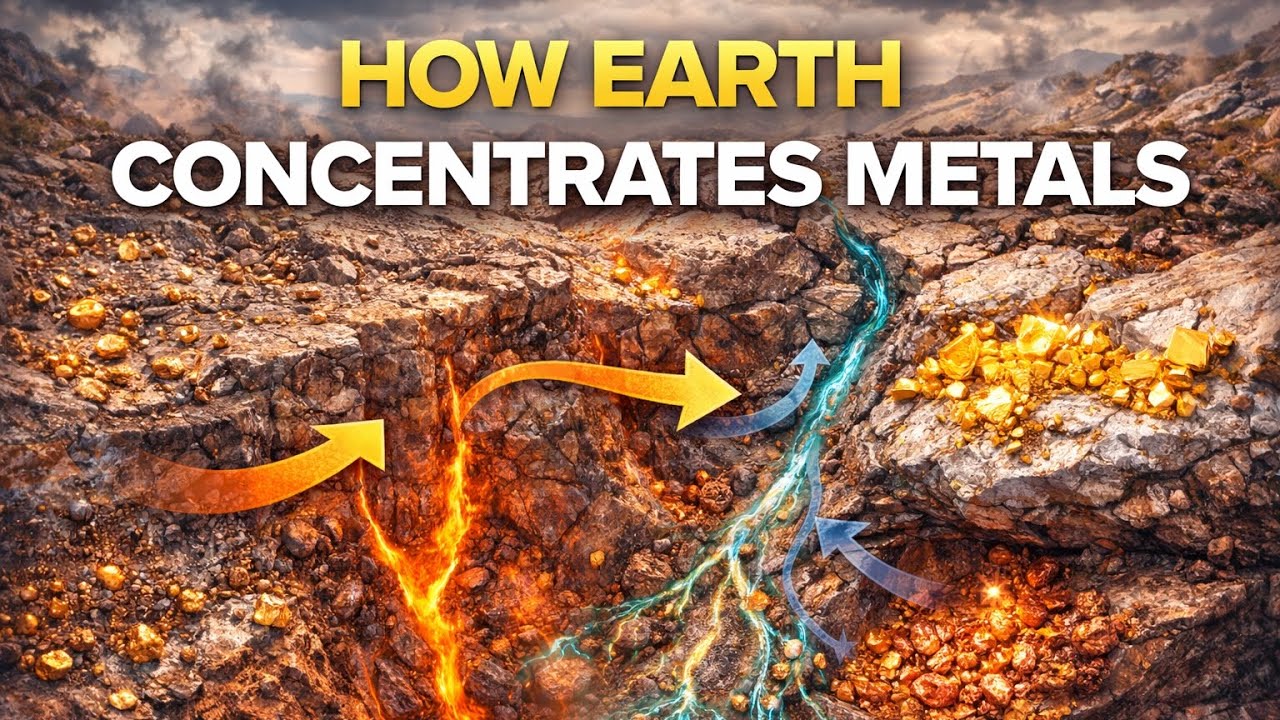 How Earth Concentrates Metals