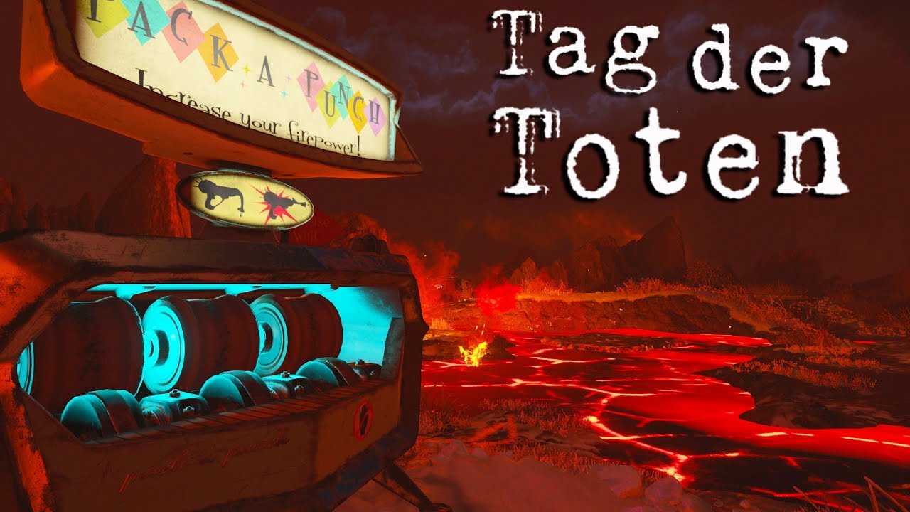Tag Der Toten Lava Post Easter Egg Map Gameplay! Black Ops 4 Zombies YouTube