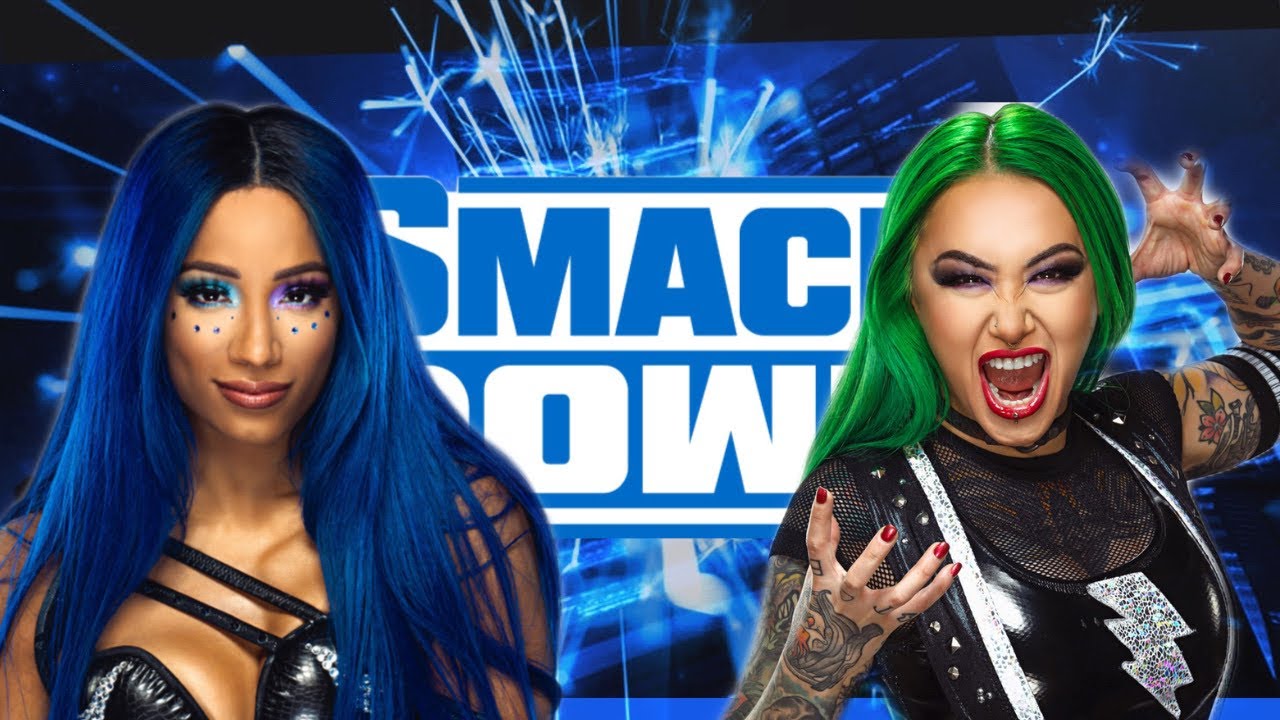 wwe-smackdown-live-sasha-banks-vs-shotzi-blackheart-youtube