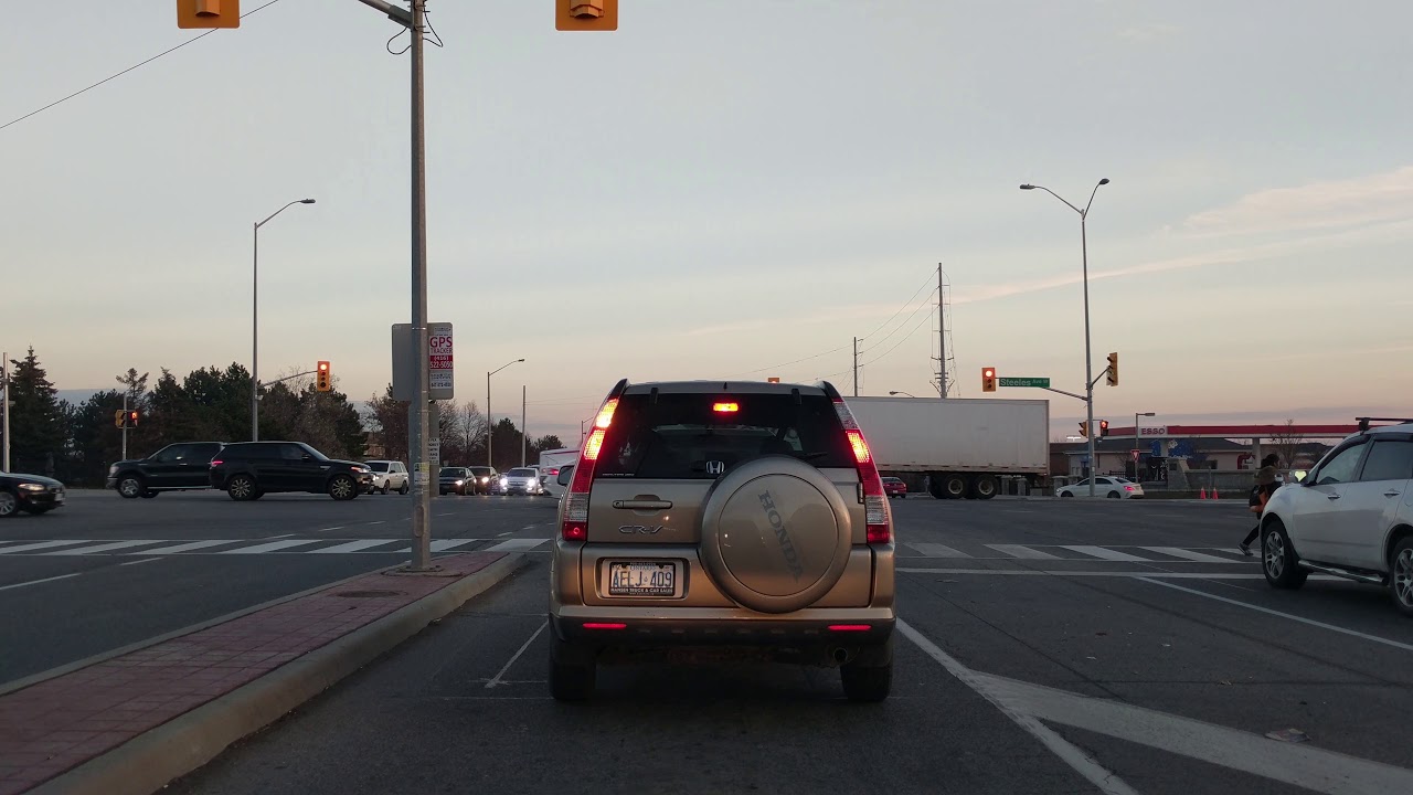 [4K] Brampton to Etobicoke on Chinguacousy Steeles and Albion in the Evening