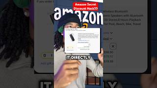 Amazon Secret Discount Hack🤑💸 #savemoney #amazon #amazonfinds